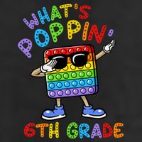 Whats Poppin 6th Grade Back To School Beanie