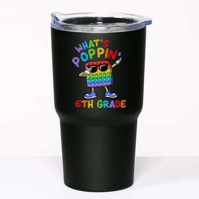 Whats Poppin 6th Grade Back To School Tumbler