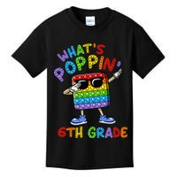 Whats Poppin 6th Grade Back To School Kids T-Shirt