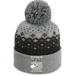 Wo Proud Army Friend Most People Gift The Baniff Cuffed Pom Beanie