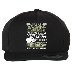 Wo Proud Army Friend Most People Gift Wool Snapback Cap