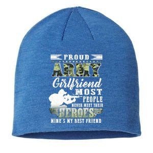 Wo Proud Army Friend Most People Gift Sustainable Beanie