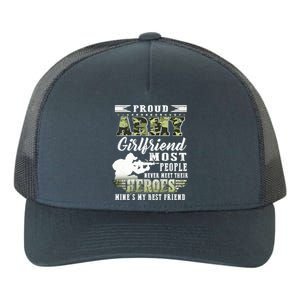 Wo Proud Army Friend Most People Gift Yupoong Adult 5-Panel Trucker Hat