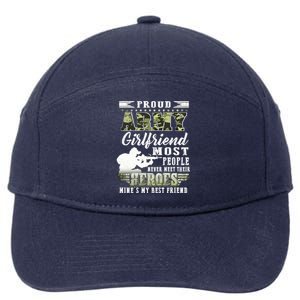 Wo Proud Army Friend Most People Gift 7-Panel Snapback Hat