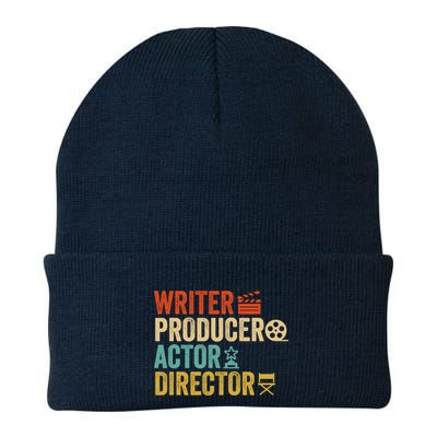 Writer Producer Actor Director Retro Film Filmmaking Beanie