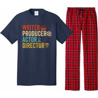 Writer Producer Actor Director Retro Film Filmmaking Pajama Set