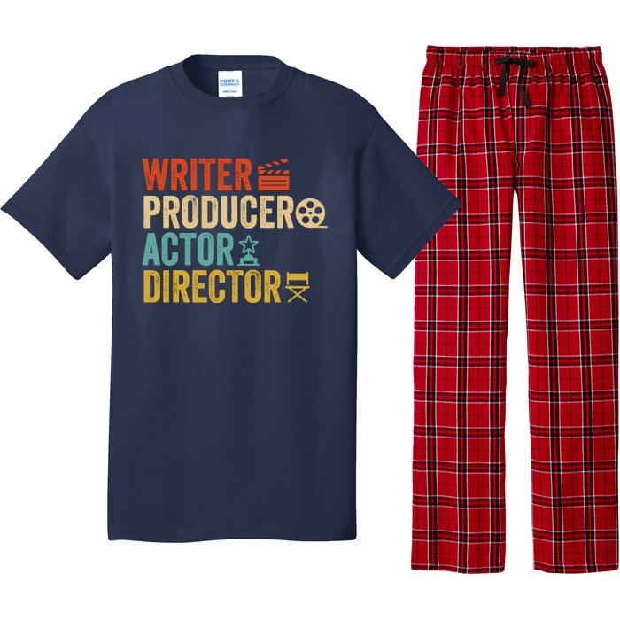 Writer Producer Actor Director Retro Film Filmmaking Pajama Set