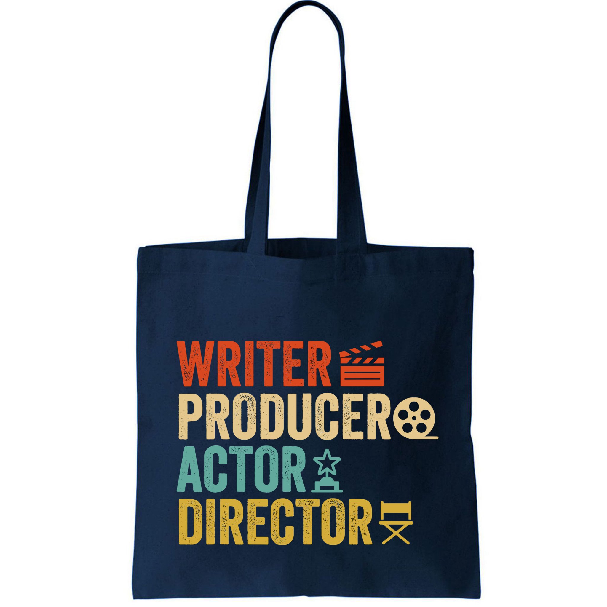 Writer Producer Actor Director Retro Film Filmmaking Bag