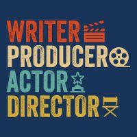 Writer Producer Actor Director Retro Film Filmmaking Zip Tote Bag