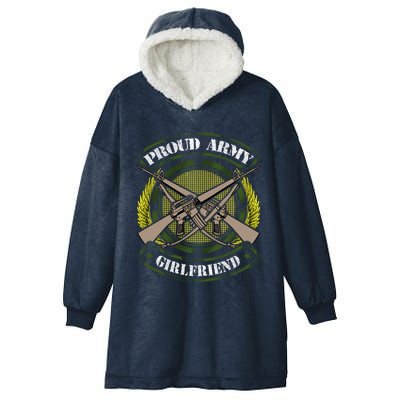 Wo Proud Army Friend Funny Gift Military Pride Gift Hooded Wearable Blanket