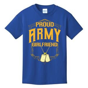 Wo Proud Army Friend Gift Military Pride Funny Gift Kids T-Shirt