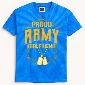 Wo Proud Army Friend Gift Military Pride Funny Gift Kids Tie-Dye T-Shirt