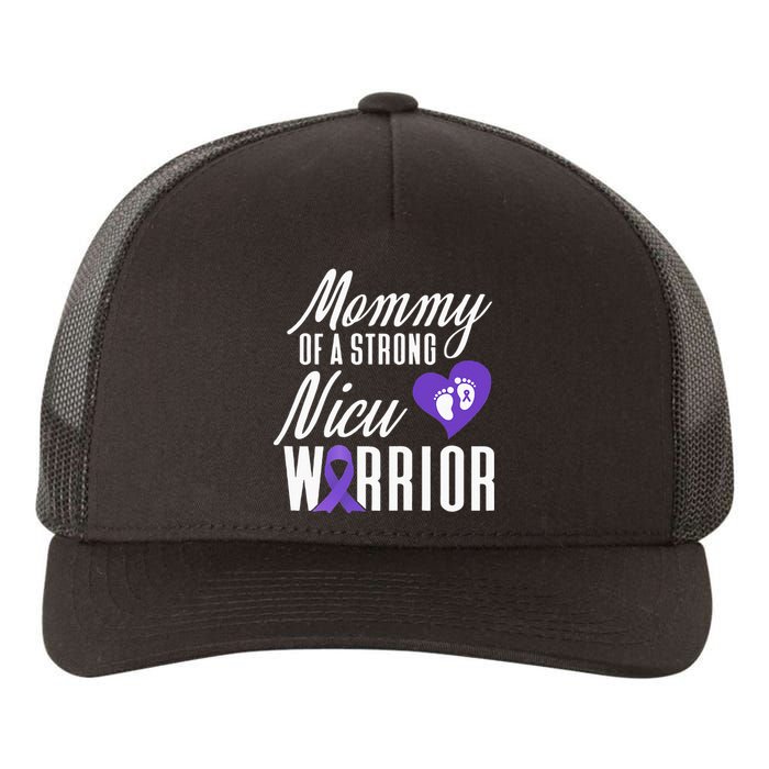 Womens Prematurity Awareness Mommy Nicu Warrior Preemie Dad Yupoong Adult 5-Panel Trucker Hat