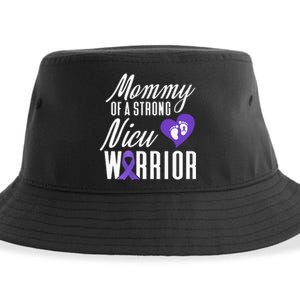 Womens Prematurity Awareness Mommy Nicu Warrior Preemie Dad Sustainable Bucket Hat