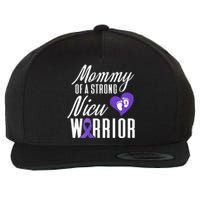 Womens Prematurity Awareness Mommy Nicu Warrior Preemie Dad Wool Snapback Cap