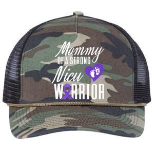 Womens Prematurity Awareness Mommy Nicu Warrior Preemie Dad Retro Rope Trucker Hat Cap