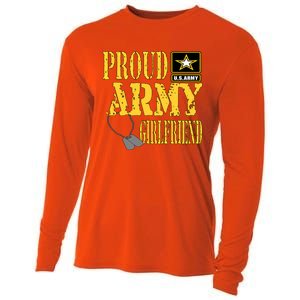 Wo Proud Army Friend Gift Military Gift Cooling Performance Long Sleeve Crew