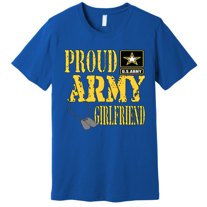 Wo Proud Army Friend Gift Military Gift Premium T-Shirt