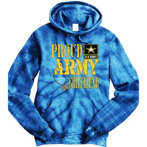 Wo Proud Army Friend Gift Military Gift Tie Dye Hoodie