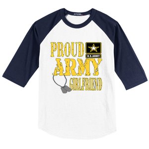 Wo Proud Army Friend Gift Military Gift Baseball Sleeve Shirt