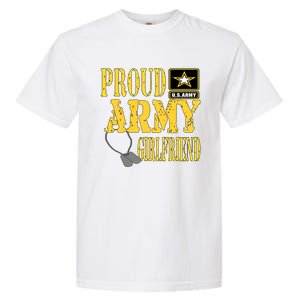 Wo Proud Army Friend Gift Military Gift Garment-Dyed Heavyweight T-Shirt