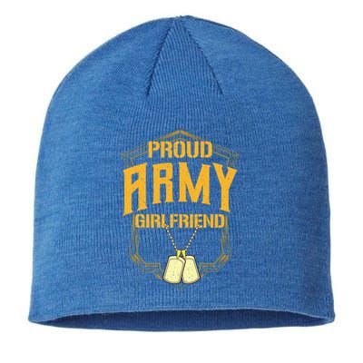 Wo Proud Army Friend Great Gift Military Pride Great Gift Sustainable Beanie