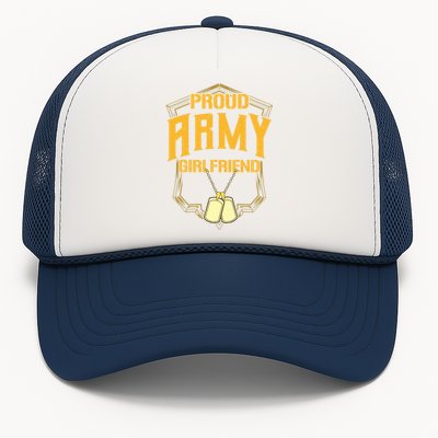 Wo Proud Army Friend Great Gift Military Pride Great Gift Trucker Hat