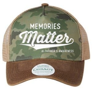 Wear Purple AlzheimerS Awareness Gifts Memories Matter Gift Legacy Tie Dye Trucker Hat