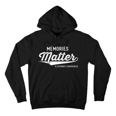 Wear Purple AlzheimerS Awareness Gifts Memories Matter Gift Hoodie