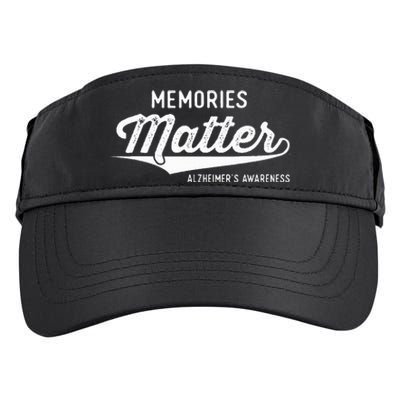 Wear Purple AlzheimerS Awareness Gifts Memories Matter Gift Adult Drive Performance Visor