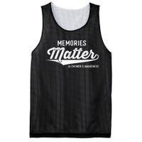 Wear Purple AlzheimerS Awareness Gifts Memories Matter Gift Mesh Reversible Basketball Jersey Tank