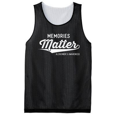 Wear Purple AlzheimerS Awareness Gifts Memories Matter Gift Mesh Reversible Basketball Jersey Tank