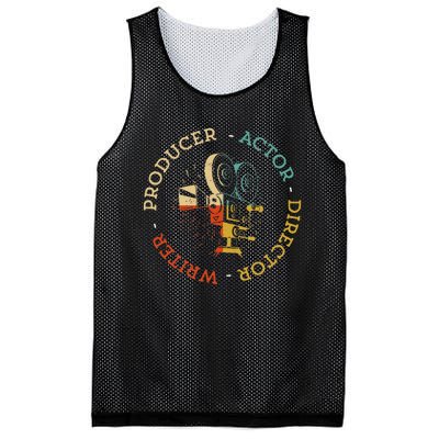 Writer Producer Actor Director Funny Film Theatre Filmmaker Mesh Reversible Basketball Jersey Tank