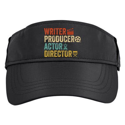 Writer Producer Actor Director Retro Film Filmmaking Adult Drive Performance Visor