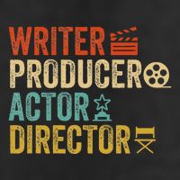 Writer Producer Actor Director Retro Film Filmmaking Beanie