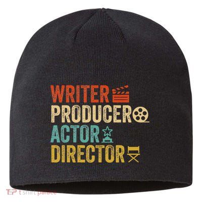Writer Producer Actor Director Retro Film Filmmaking Sustainable Beanie