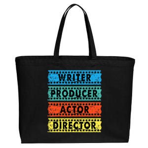 Writer Producer Actor Director Movie Filmmaker Filmmaking Cotton Canvas Jumbo Tote