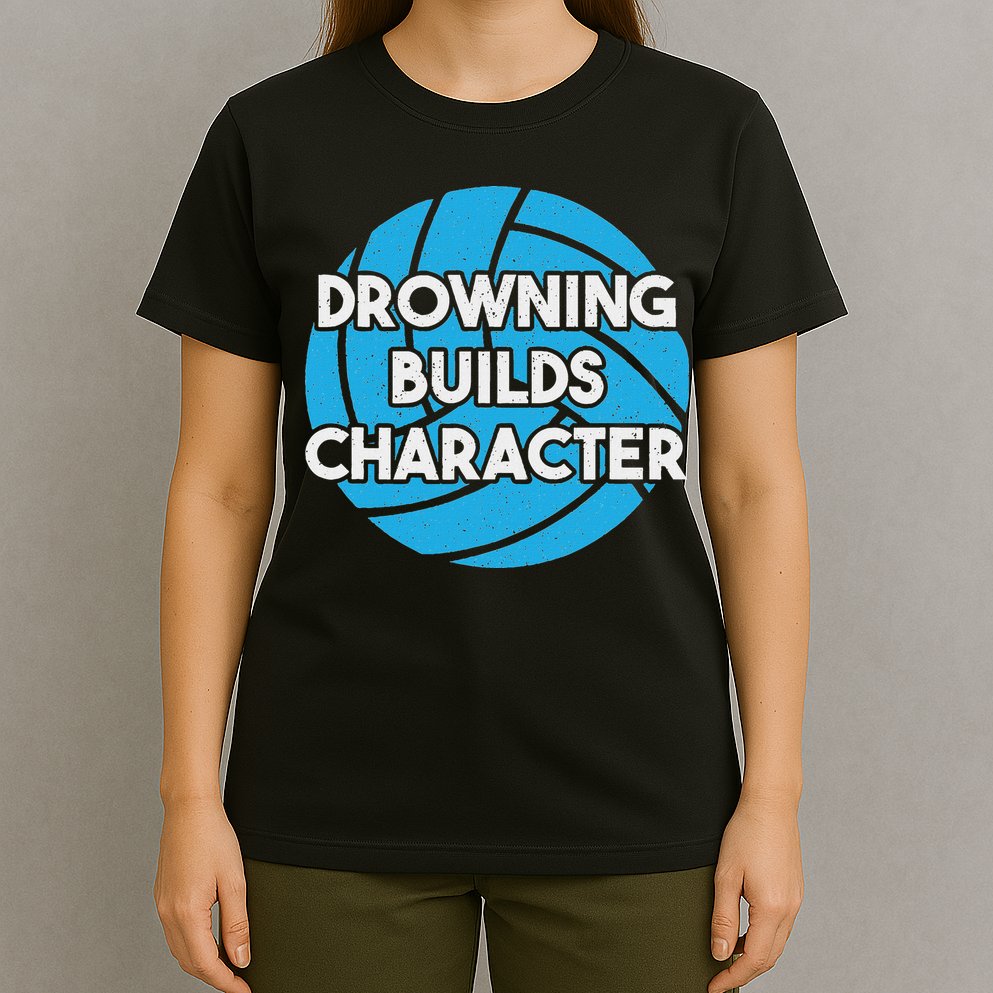 Waterpolo Player Aquatic Sports Lover Funny Water Polo T-Shirt