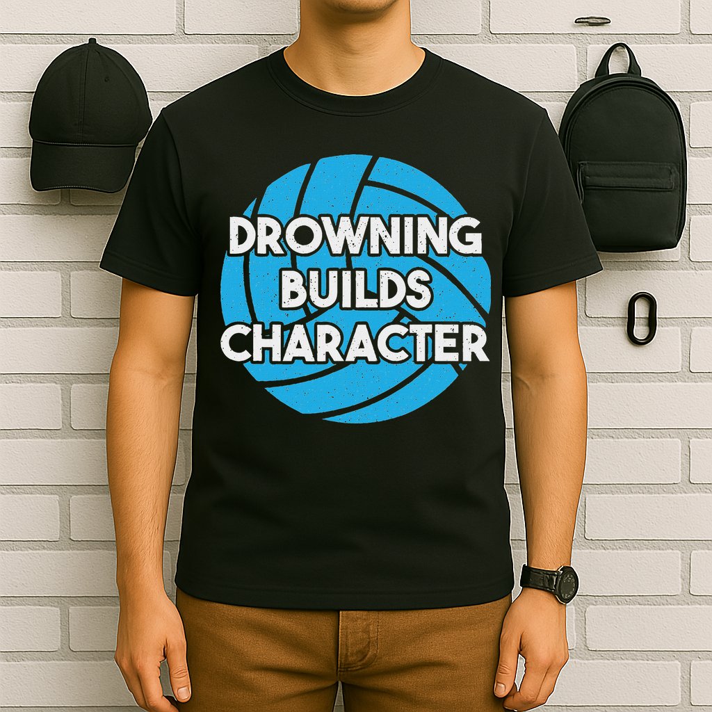 Waterpolo Player Aquatic Sports Lover Funny Water Polo T-Shirt