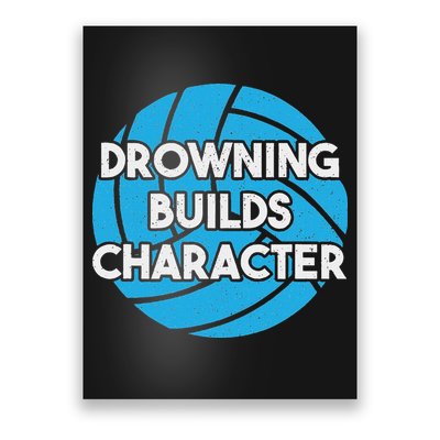 Waterpolo Player Aquatic Sports Lover Funny Water Polo Poster