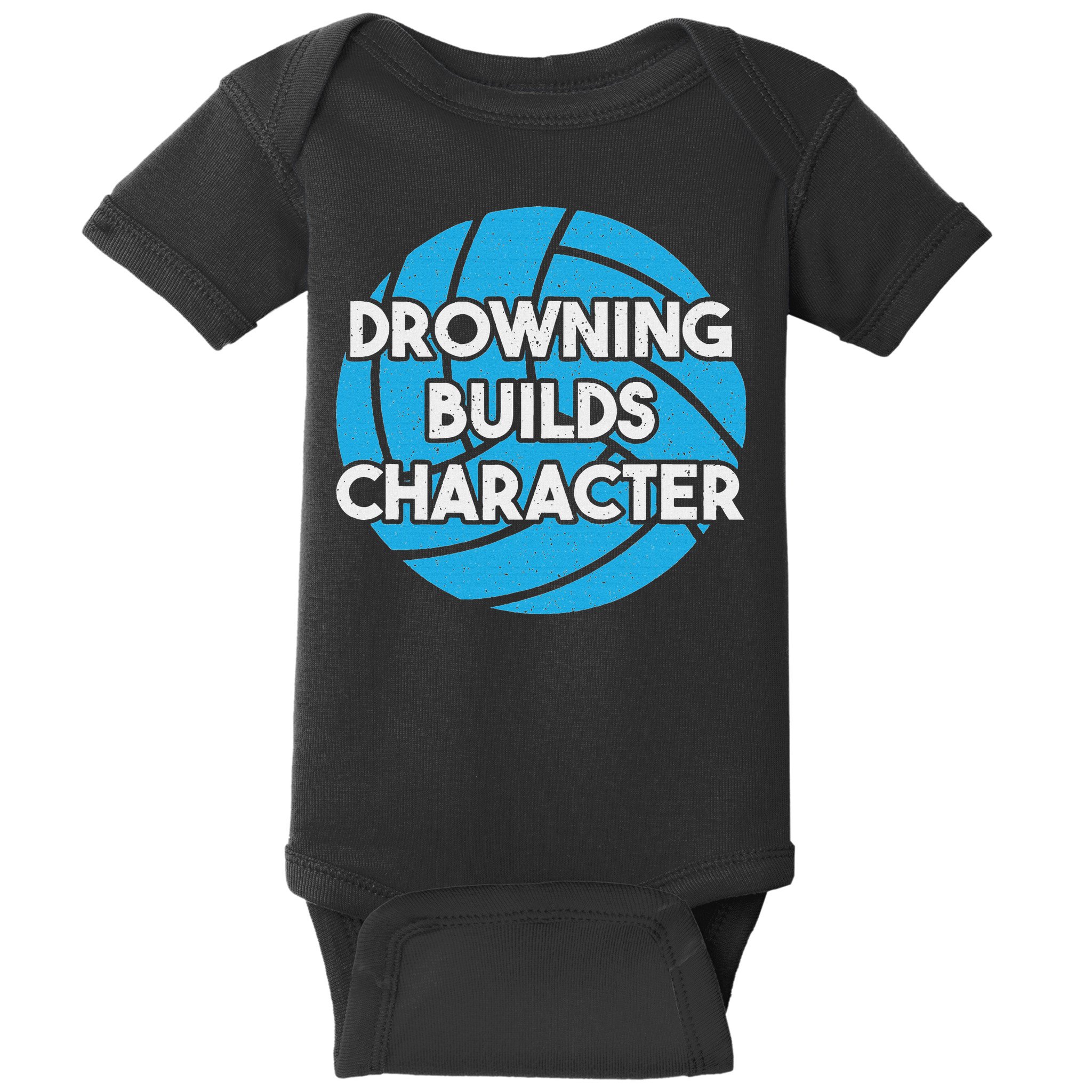 Waterpolo Player Aquatic Sports Lover Funny Water Polo Baby Bodysuit