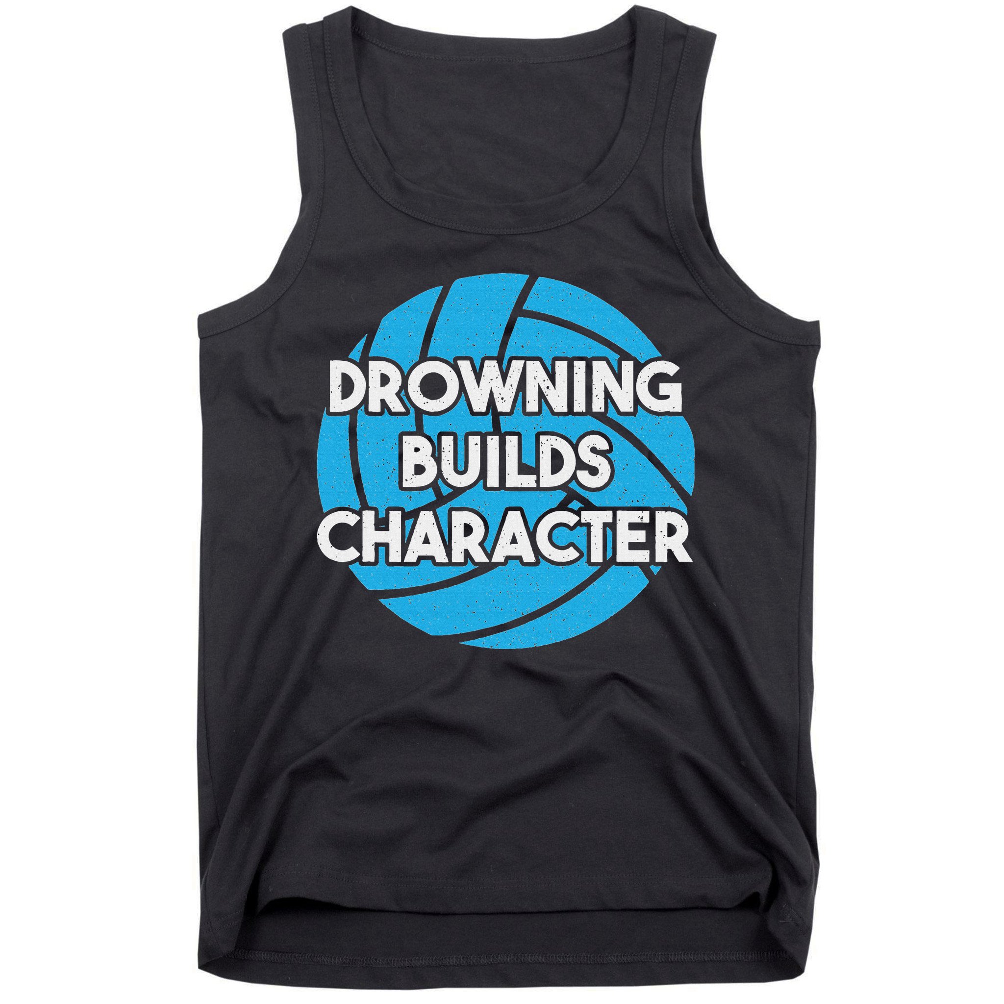 Waterpolo Player Aquatic Sports Lover Funny Water Polo Tank Top