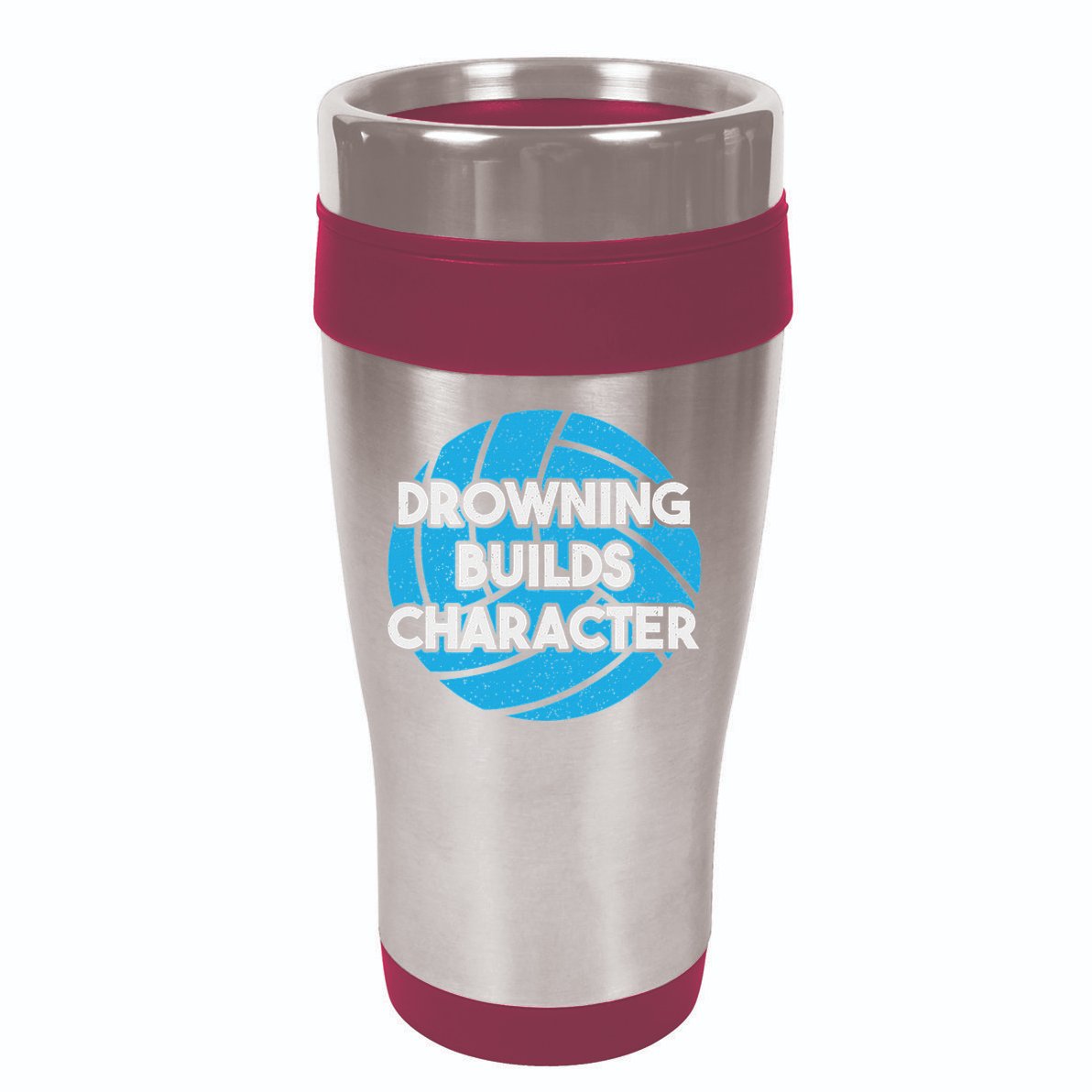 Waterpolo Player Aquatic Sports Lover Funny Water Polo 16oz Travel Tumbler
