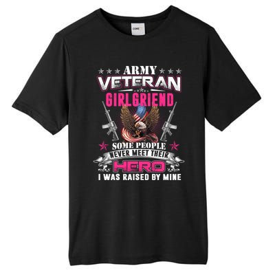 Wo Proud Army Friend I Raised My Heroes Army Veteran Funny Gift Tall Fusion ChromaSoft Performance T-Shirt