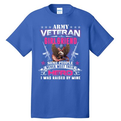 Wo Proud Army Friend I Raised My Heroes Army Veteran Funny Gift Tall T-Shirt