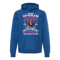 Wo Proud Army Friend I Raised My Heroes Army Veteran Funny Gift Premium Hoodie