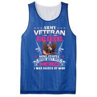 Wo Proud Army Friend I Raised My Heroes Army Veteran Funny Gift Mesh Reversible Basketball Jersey Tank