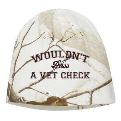 WouldnT Pass A Vet Check Kati - Camo Knit Beanie