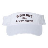 WouldnT Pass A Vet Check Valucap Bio-Washed Visor