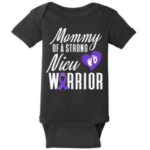 Womens Prematurity Awareness Mommy Nicu Warrior Preemie Dad Baby Bodysuit